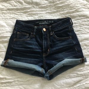 High-Waisted American Eagle Shorts